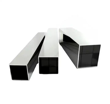 Tubulação sem emenda de aço inoxidável de quadrado de tubo SS304 de ASTM 316L Inox SS