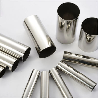 201 316 304 ASTM soldaram a tubulação de aço inoxidável lustraram 316L 420 430 904