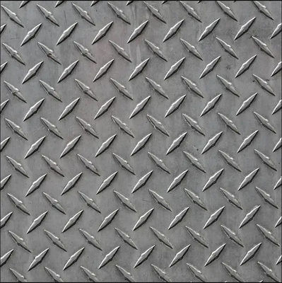 Diamond Stainless Steel Chequered Plate folha quadriculado da placa de 0.3mm - de 20mm