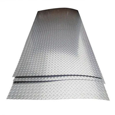 A placa Chequered de aço inoxidável de ASTM Textured Diamond Checkered Plate