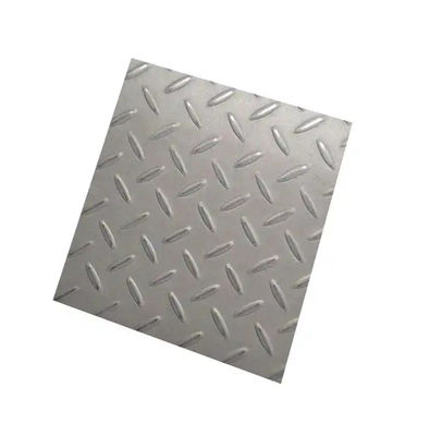 placa Chequered gravada de aço inoxidável de 304 316 SS da gota do rasgo da placa