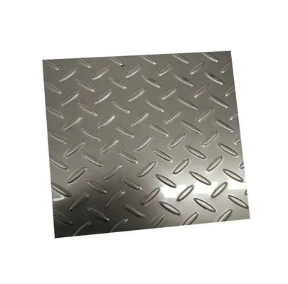 placa Chequered gravada de aço inoxidável de 304 316 SS da gota do rasgo da placa