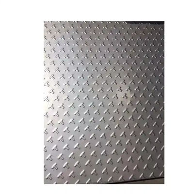 Placa Chequered gravada personalizada dos SS 304 de aço inoxidável da folha 316