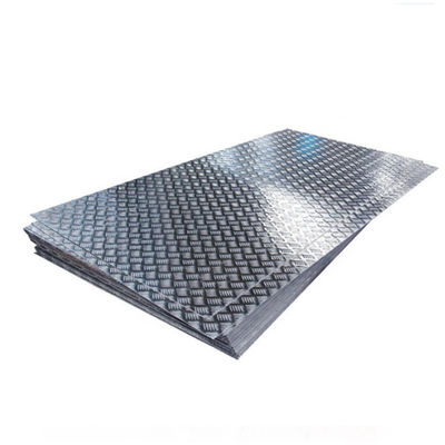 201 304 patim de aço inoxidável Chequered da placa AISI 3D do teste padrão anti